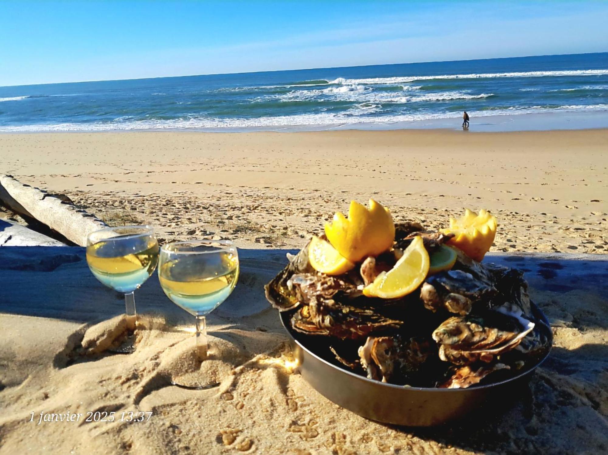 Les Bord'Oceanes Sauna & Spa Villa Marensine Et Villa Oyat วิแอล-แซ็งต์-ฌีรงส์ ภายนอก รูปภาพ